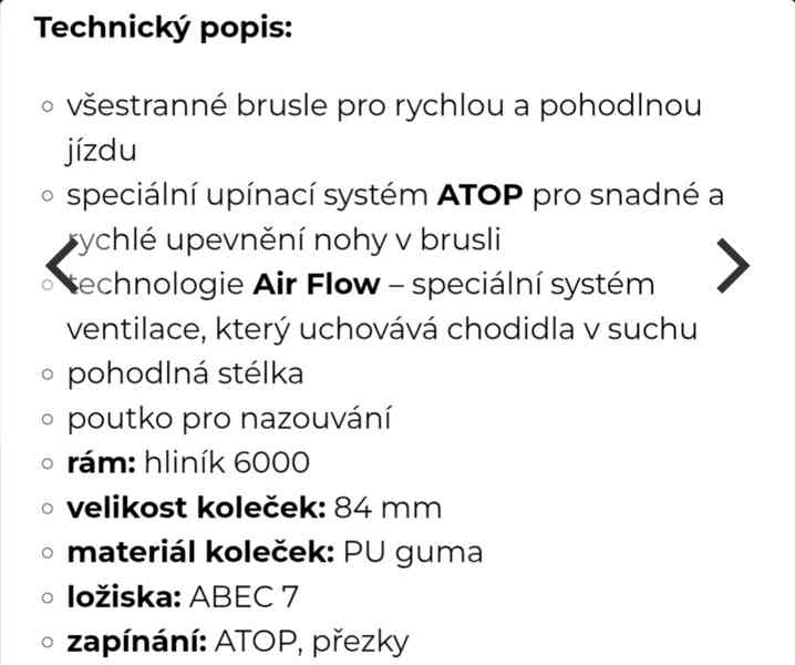 Kolečkové brusle Fila - foto 2