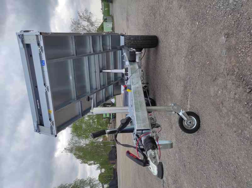 Elektrohydraulický sklápěč 258x143x34, 2700 kg - foto 8