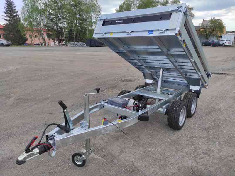 Elektrohydraulický sklápěč 258x143x34, 2700 kg - foto 6