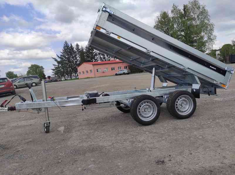 Elektrohydraulický sklápěč 258x143x34, 2700 kg - foto 7