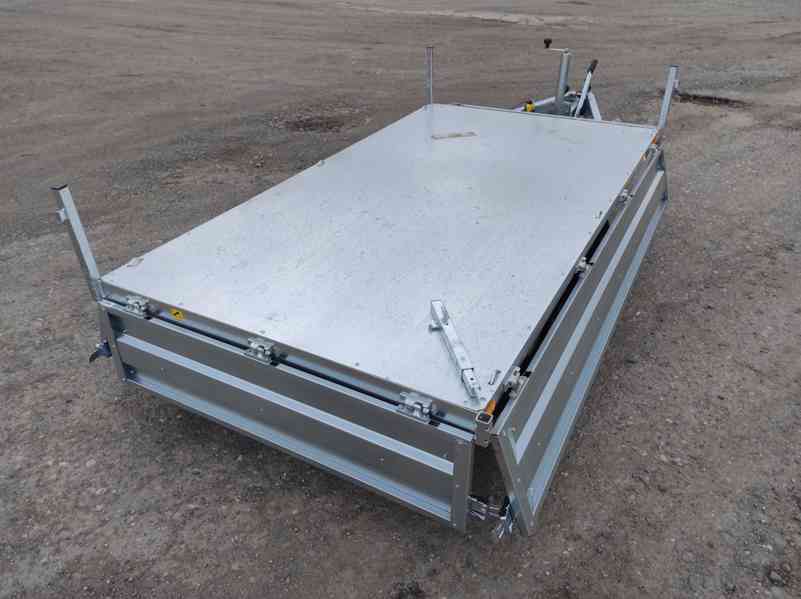 Elektrohydraulický sklápěč 258x143x34, 2700 kg - foto 4