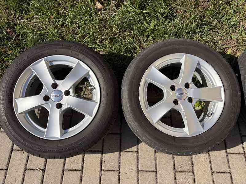 ALU KOLA R15 + letní pneu - foto 4
