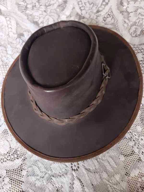 Prodám kožený pánský klobouk - foto 2