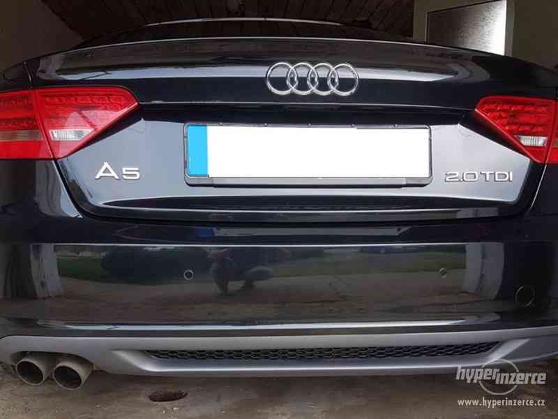 Zadni naraznik spoiler audi a5 s-line difuzor 5dv