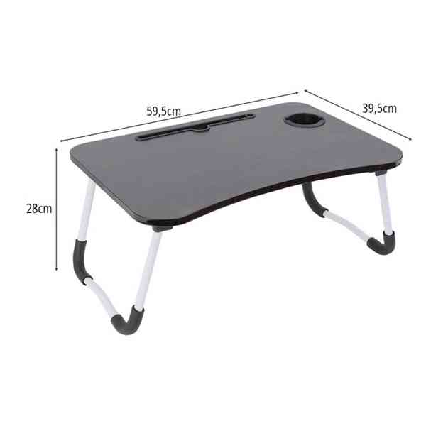 HIT-Skládací stolek na notebook k posteli, stojan pro laptop - foto 5