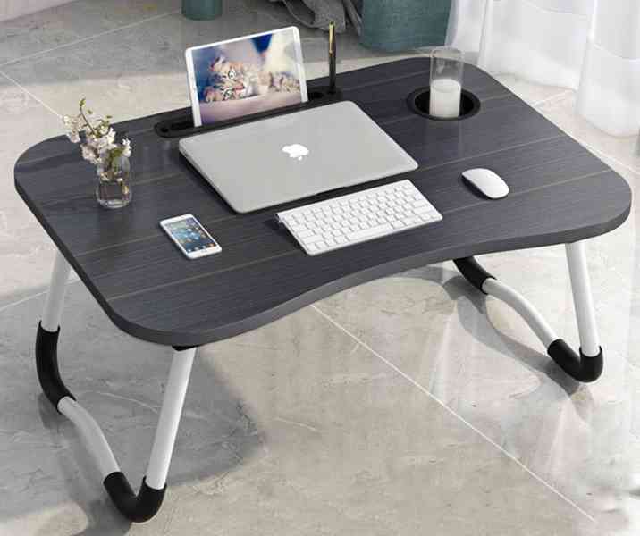 HIT-Skládací stolek na notebook k posteli, stojan pro laptop - foto 3