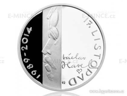 25. výročí 17. listopadu 1989 Sada stříbrné mince a medaile - foto 2