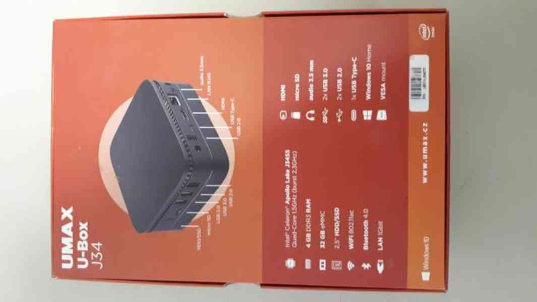 K prodeji Mini PC UMAX U-Box J34 - foto 3