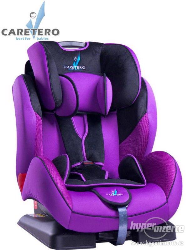 Autosedačka CARETERO Diablo XL purple 2014 + DÁREK - foto 2