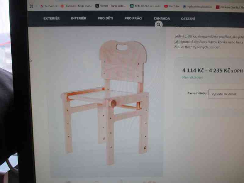 dětská víceúčelová židlička - foto 5