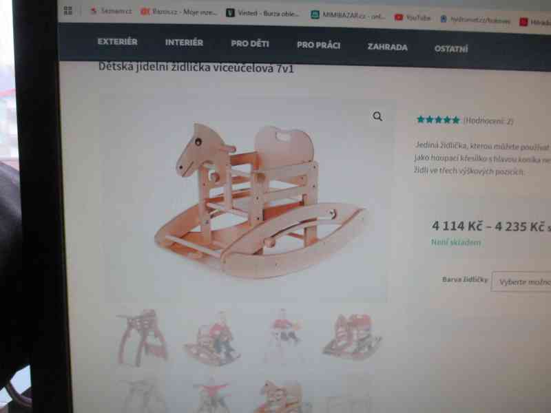 dětská víceúčelová židlička - foto 6