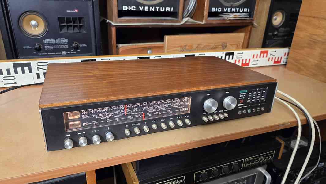 TESLA 814A stereo receiver unikátní vzhledový stav - foto 2