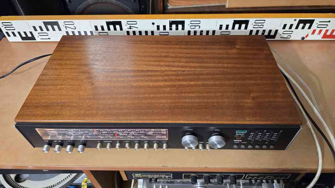 TESLA 814A stereo receiver unikátní vzhledový stav - foto 9