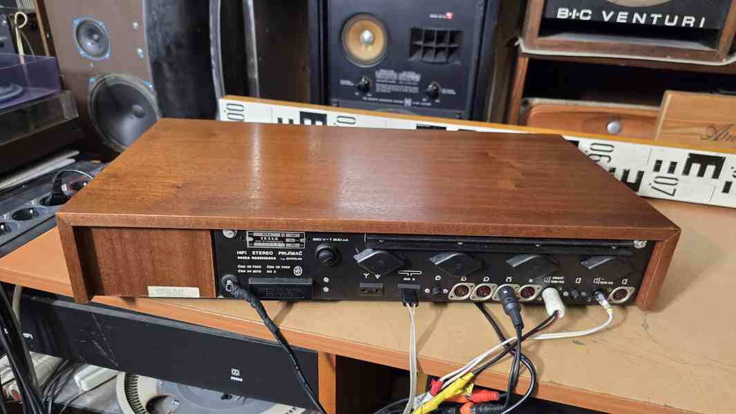 TESLA 814A stereo receiver unikátní vzhledový stav - foto 12