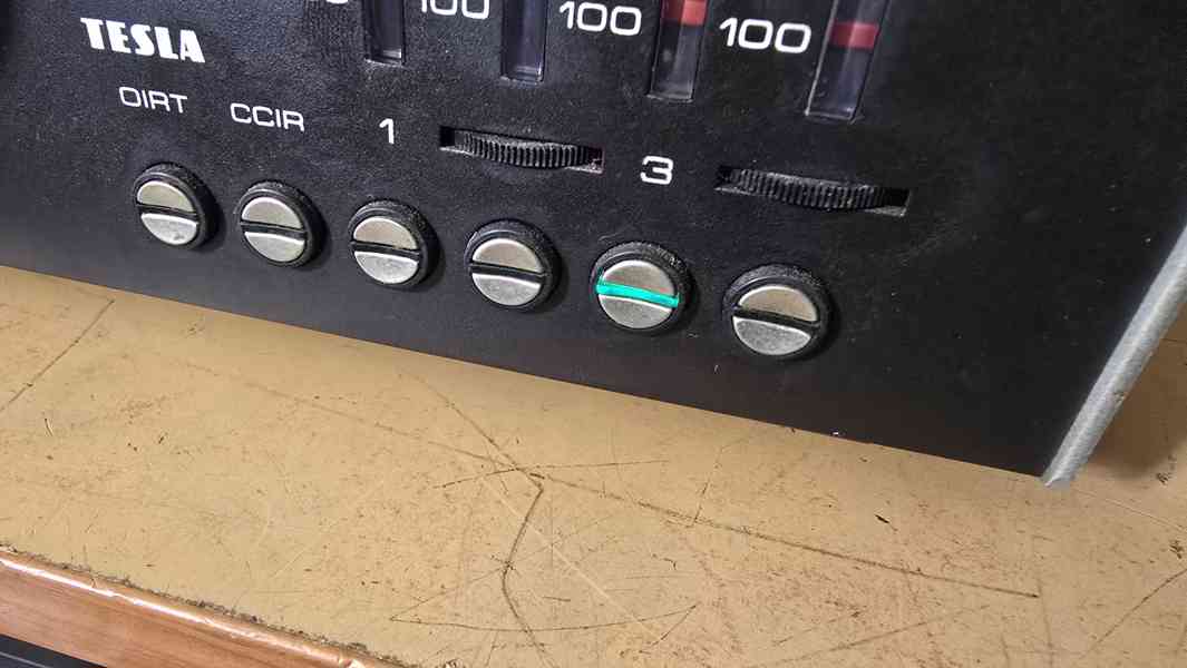 TESLA 814A stereo receiver unikátní vzhledový stav - foto 5
