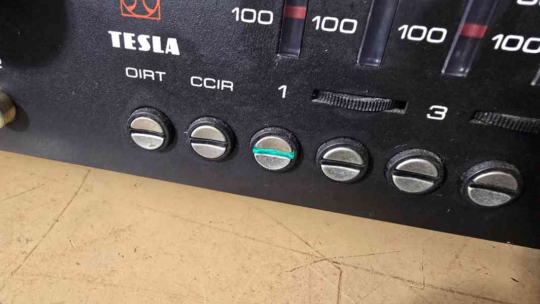 TESLA 814A stereo receiver unikátní vzhledový stav - foto 6