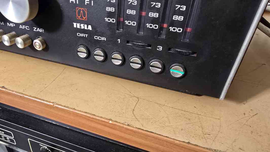 TESLA 814A stereo receiver unikátní vzhledový stav - foto 4