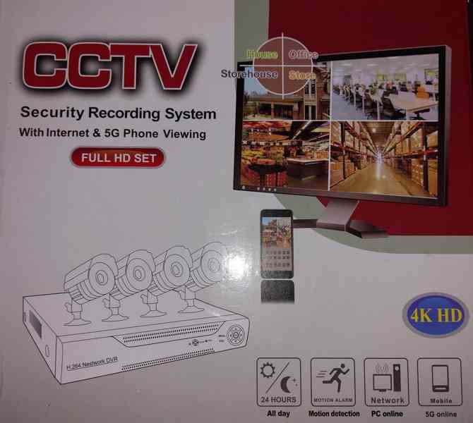 Prodám kamerový systém CCTV 4k - foto 2