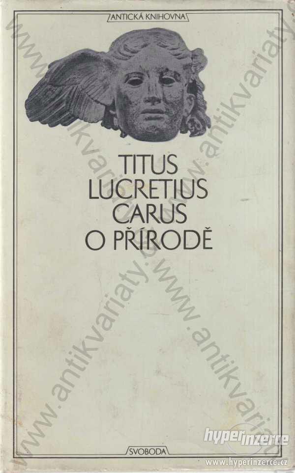 O přírodě Titus Lucretius Carus Svoboda 1971 - foto 1