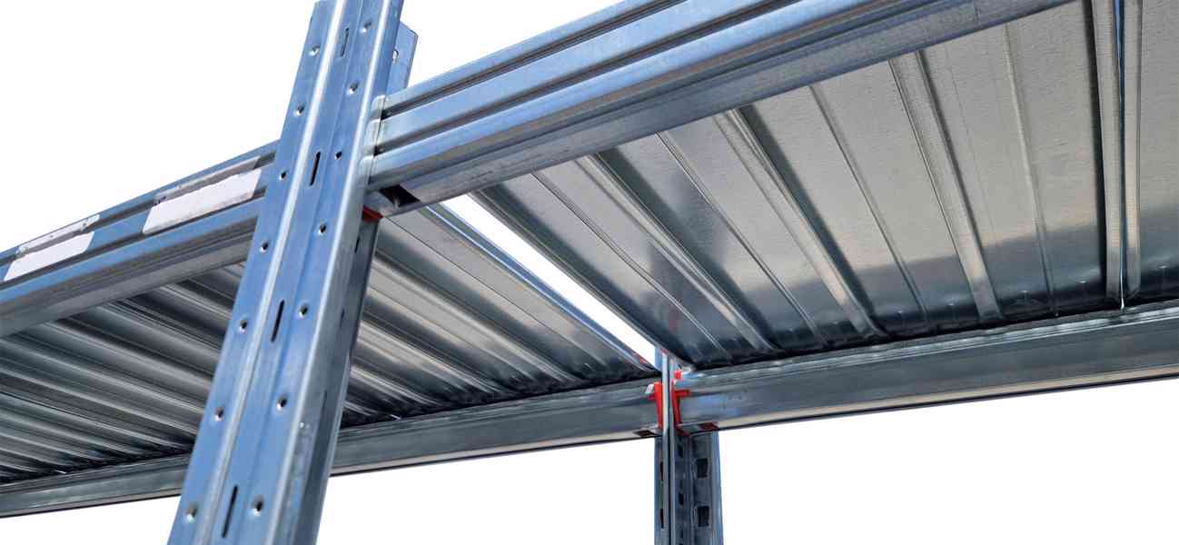 Profesionální Policové Regály Pozinkované. BAZAR - foto 9