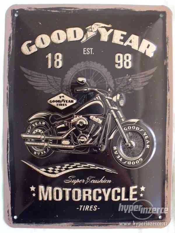 Plechová cedule: Good Year (Motorcycle) - foto 1