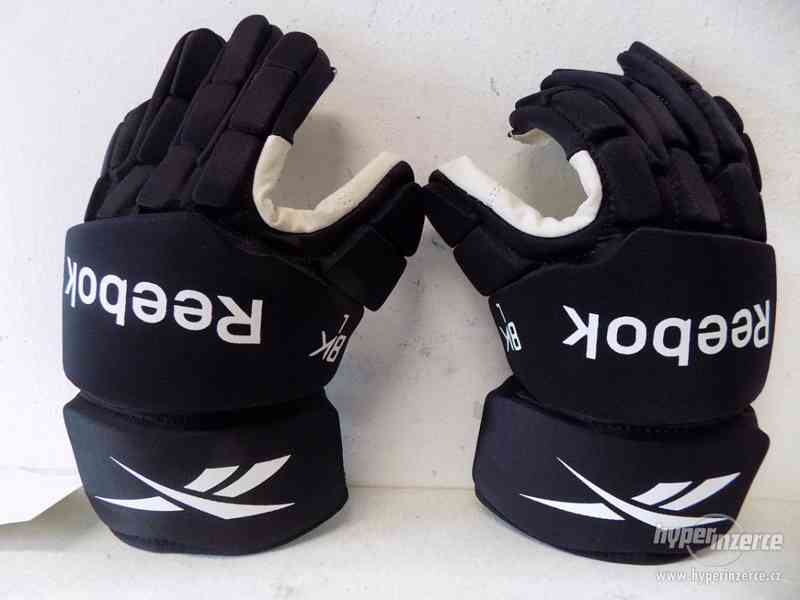 Hokejbalové rukavice Reebok 8K - velikost L ( SLEVA 50% ) - foto 1