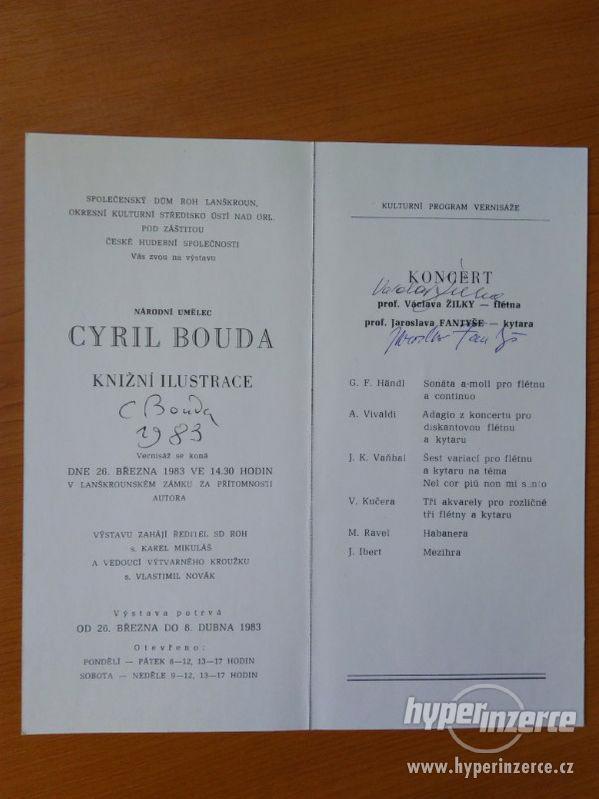 CYRIL BOUDA - podpis - foto 2