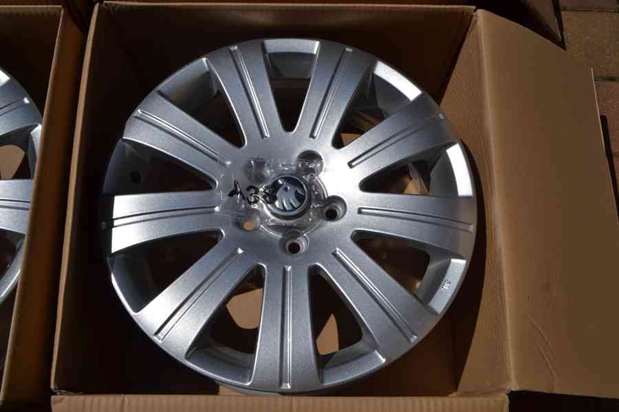 Nové orig.alu disky R17 Škoda Octavia II,III,Superb,Yeti. - foto 6