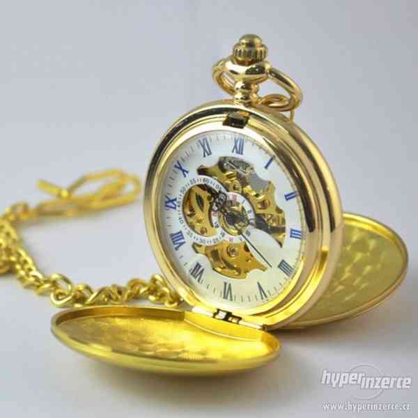 Kapesní hodinky jako dárek pro muže, dědečky - foto 2