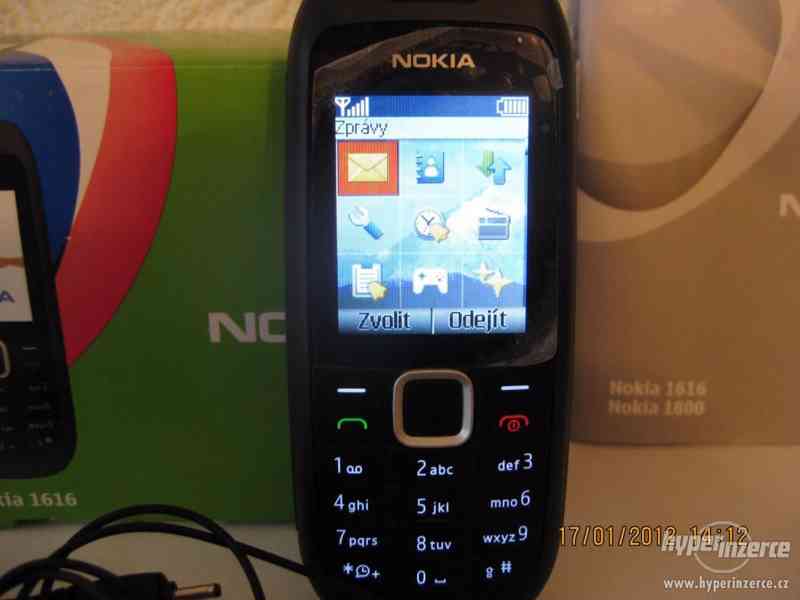 NOKIA 1616+SIM karta s bonusem 1.200,-Kč ZDARMA!!! - foto 2