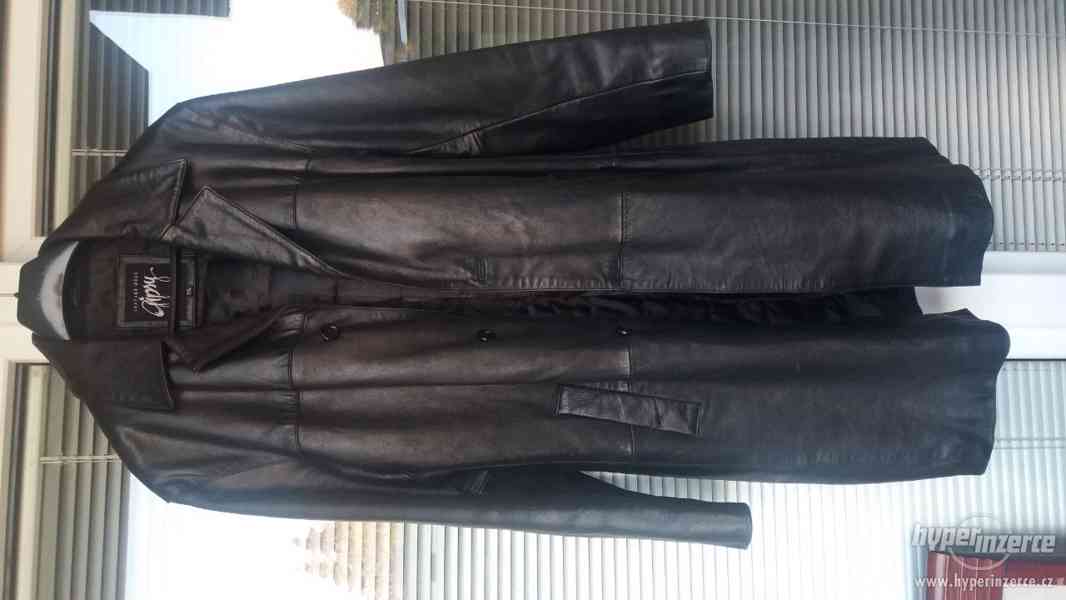 Pánsky kožený kabát - foto 1