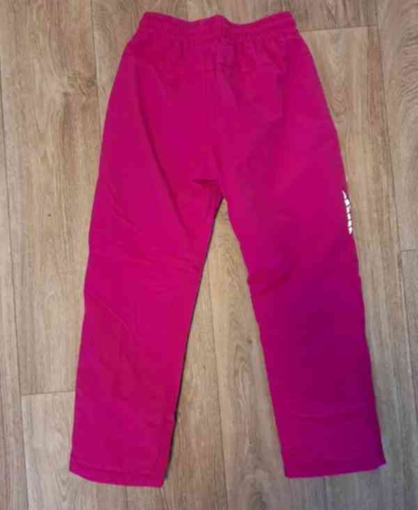 Zimní dívčí kalhoty pěkný stav  - foto 3