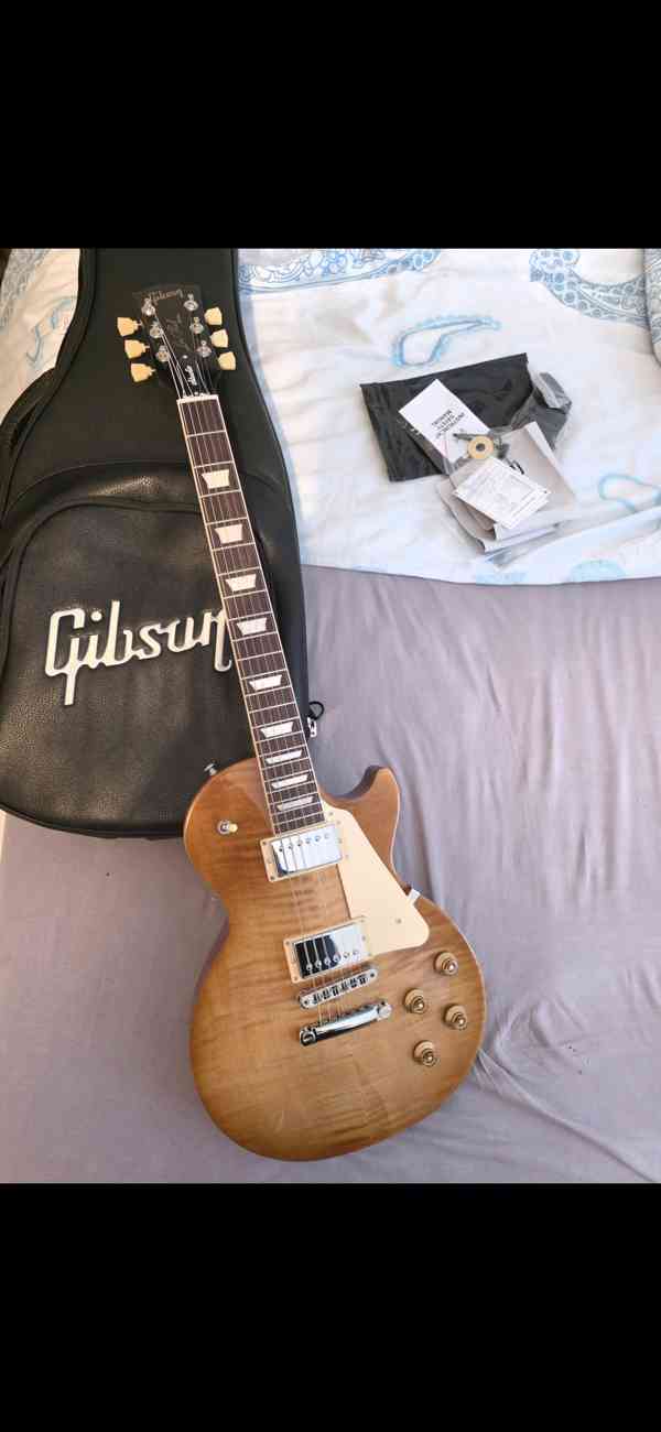 Gibson Les Paul Studio Figured Dirty Lemon Burst - foto 3