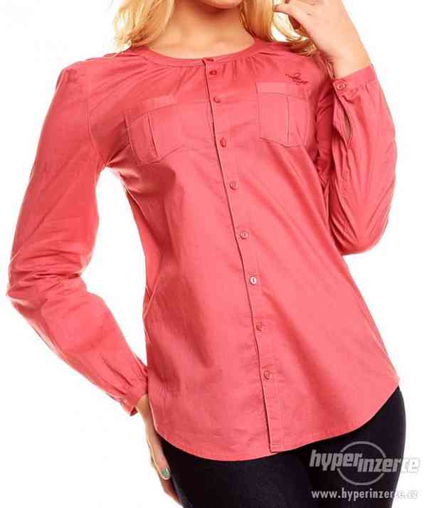 Košile dámská růžová, velikost M, nová. - foto 3