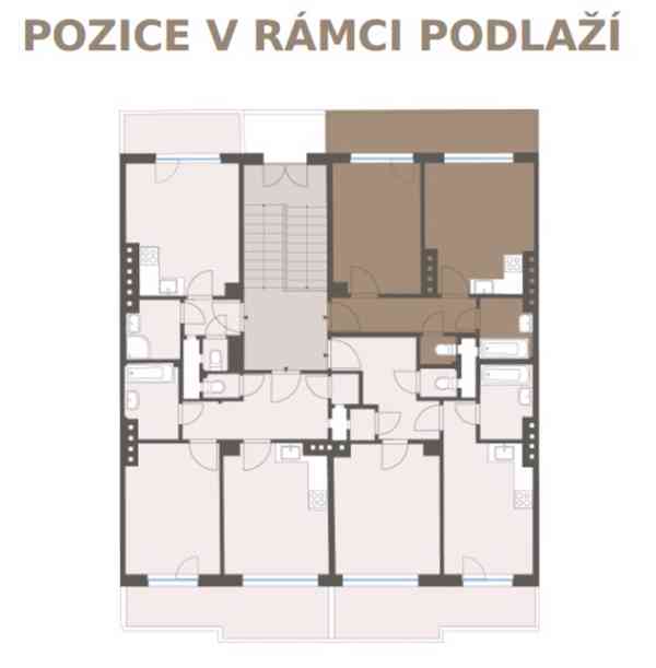 Prodej bytu 2+kk, plocha 45 m2, terasa, 4.NP, Praha 4 Michle - foto 7