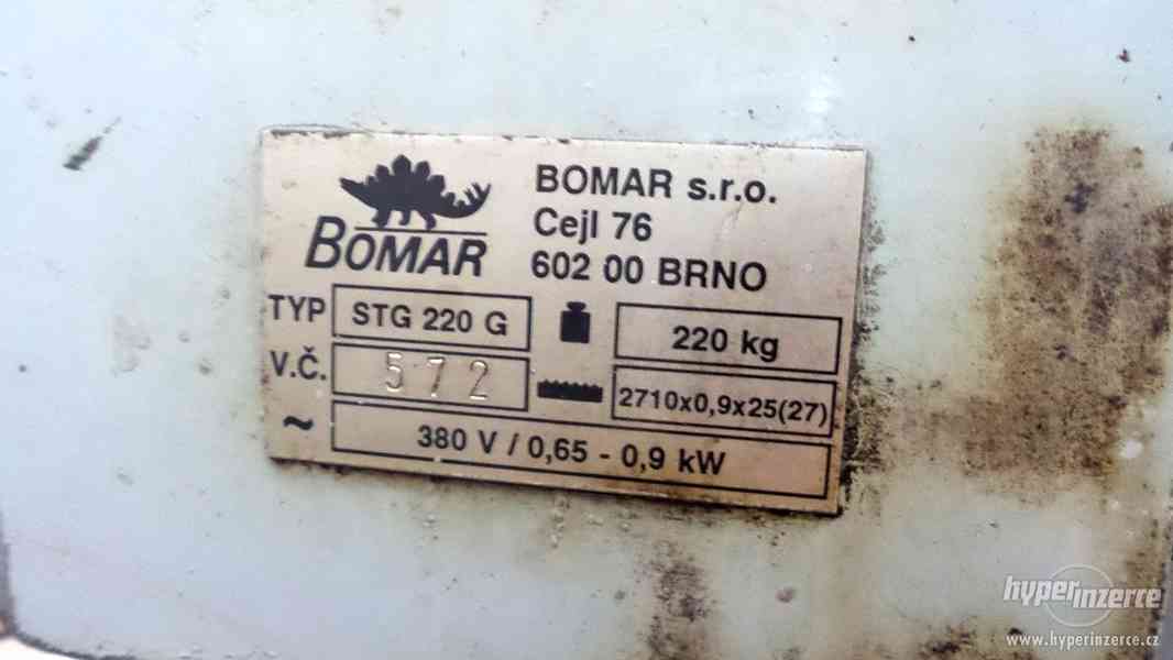 BOMAR STG 220 G použitá pásová pila na kov, bazar - foto 4