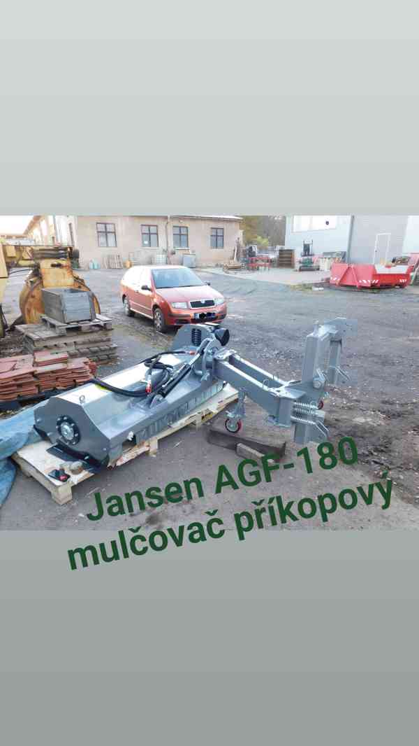 Jansen AGF-180 mulčovač příkopový - foto 15