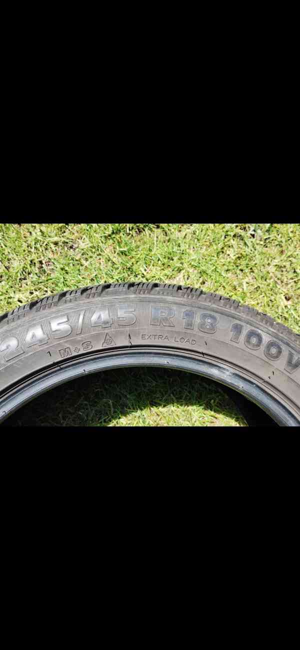 Prodám zimní pneu 245/45/18 100V. - foto 3