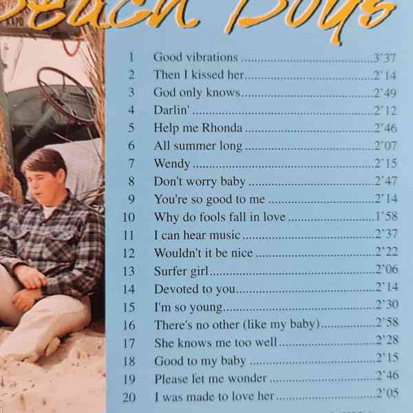 CD - THE BEACH BOYS / 20 Great Love Songs - foto 2