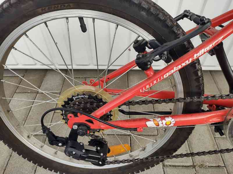 Prodám hezké dětské kolo Galaxy 20"  levně  - foto 5