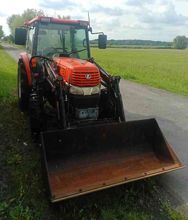  Kubota KL330 originální kabinou ,nakladačem  - foto 2