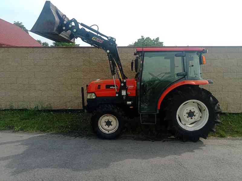  Kubota KL330 originální kabinou ,nakladačem  - foto 3
