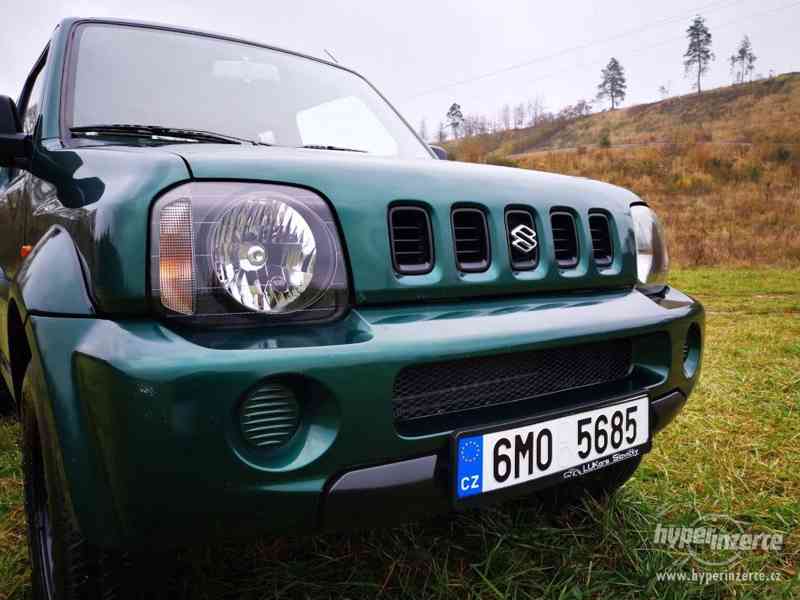 SUZUKI JIMNY 1.3 VTi / 4X4 / MÁLO NAJETO / NOVÁ STK / TAŽNÉ - foto 5