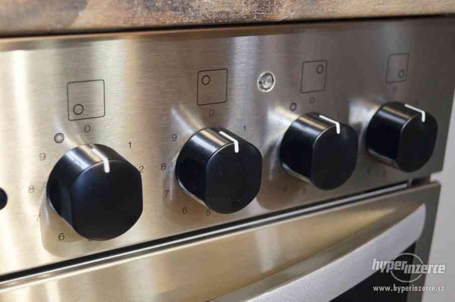 Miele nerezový vestavný sporák H 316 E, vyjížděcí vozík s pl - foto 6