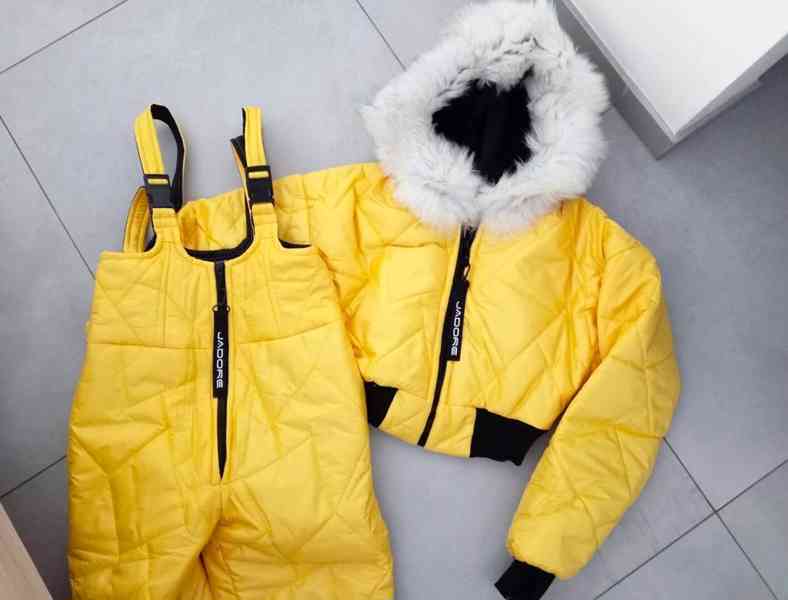 Stylovy damsky zimny lyziarsky komplet s kozusinou NOVY - foto 10