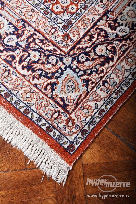Hedvábný koberec z Kašmíru 293 X 181 cm - foto 2