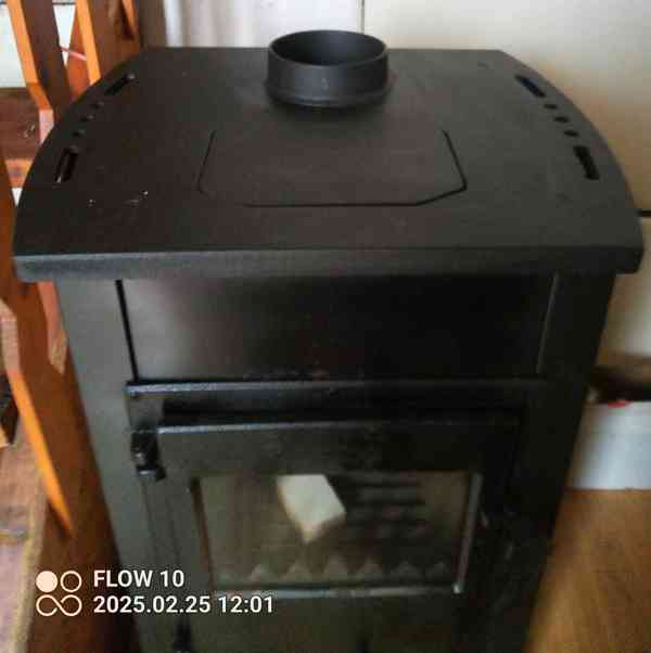 Krbová kamna ELEGANT 7-9 kW Béžové - foto 3