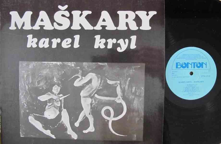 Karel Kryl – Maškary  (LP) - foto 3