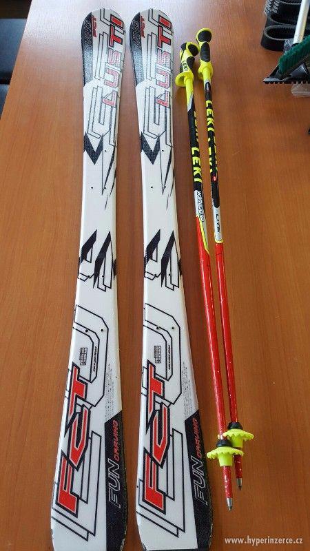 Prodám sjezdové hole Leki Worldcup Lite SL - foto 1