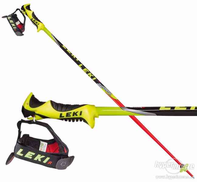 Prodám sjezdové hole Leki Worldcup Lite SL - foto 4